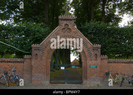 Friedhof Tore Mitteleuropa Roskilde Dänemark Stockfoto