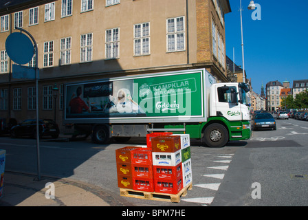 Carlsberg Brauerei Lieferung Kopenhagen-Dänemark-Europa Stockfoto