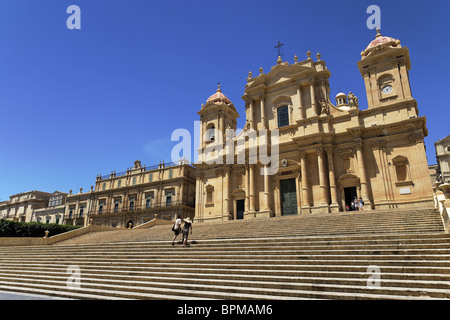 Kathedrale von San Nicolo di Mira, Noto, Sizilien, Italien Stockfoto