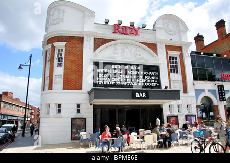 Die Ritzy Kino, Brixton, Ovale, Coldharbour Lane, Brixton, London Borough von Lambeth, Greater London, England, Vereinigtes Königreich Stockfoto