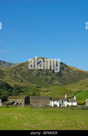 Fiel Fuß Farm, Langdale, Nationalpark Lake District, Cumbria, England, UK Stockfoto