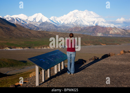 Eielson Visitor Center, Denali-Nationalpark, Alaska. Stockfoto