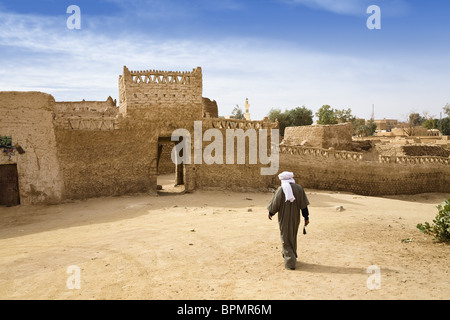 Ghat, Altstadt, Libyen, Sahara, Nordafrika Stockfoto