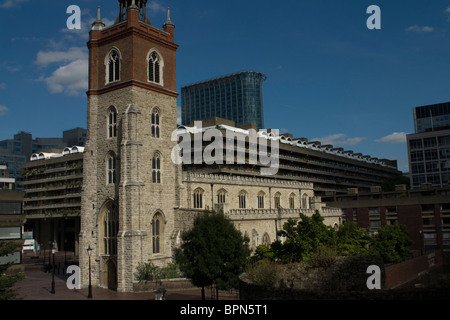 St. Giles Kirche, Predigten, Barbican, London Stockfoto