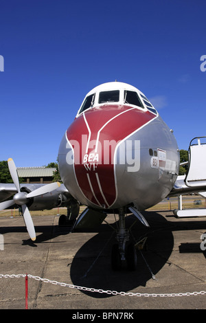 Ein Verkehrsflugzeug der British European Airways Vickers Viscount der 1950er Jahre Stockfoto