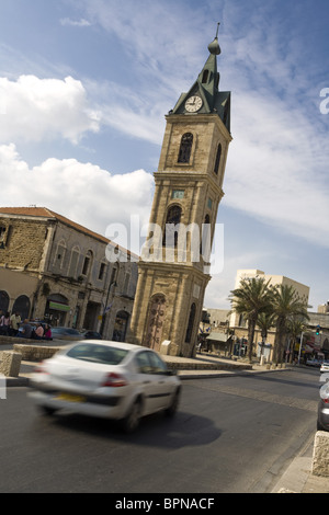 Zeigen Sie am Clock Tower an, Jaffa, Tel Aviv, Israel, Nahost Stockfoto