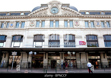 Bahnhof Matabiau, Toulouse, Frankreich Stockfoto