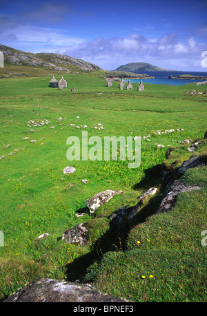 Eorasdail, Vatersay, äußeren Hebriden Stockfoto