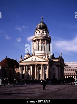 Franzosischer Dom der Gendarmenmarkt Berlin Deutschland Stockfoto