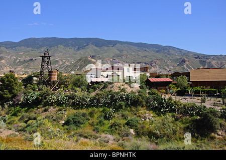 Fort Apache, Mini-Hollywood, Tabernas, Provinz Almeria, Andalusien, Südspanien, Westeuropa. Stockfoto