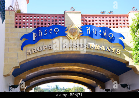 Einkaufszentrum, Santa Barbara, Kalifornien, USA Stockfoto