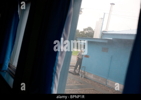 Panmunjom in der demilitarisierten Zone (DMZ) zwischen Süd- und Nordkorea. Stockfoto