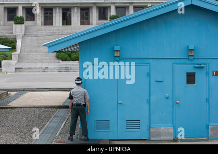 Demilitarized Zone in Panmunjom, der Grenze zwischen Nord- und Südkorea. Stockfoto