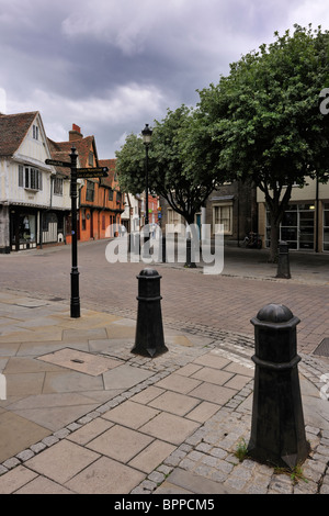 Historischen Ipswich, Suffolk - England Stockfoto