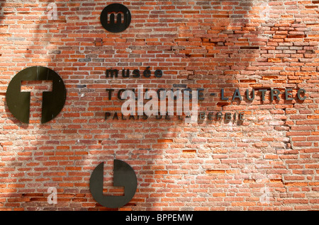 Toulouse-Lautrec in Albi, Frankreich Stockfoto