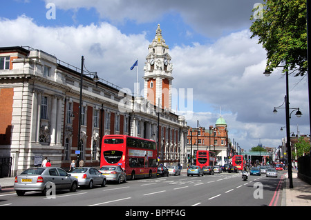 Lambeth Rathaus, Brixton Hill, Brixton, London Borough of Lambeth, Greater London, England, Vereinigtes Königreich Stockfoto