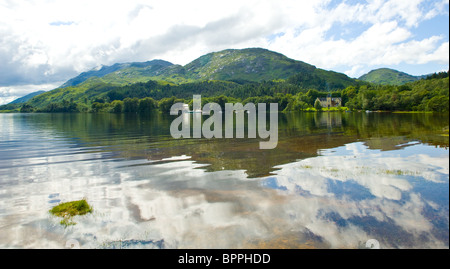 Glenfinnan House Hotel am Ufer des Loch Shiel an der Westküste Schottlands Stockfoto