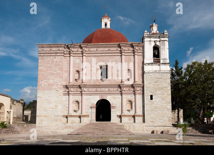 Iglesia de San Pablo, Mitla, Oaxaca, Mexiko Stockfoto