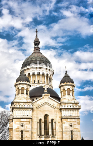 Die orthodoxe Kathedrale in der Stadt Cluj-Napoca, Rumänien Stockfoto