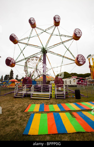 Fahrten bei Fiesta La Ballona, Culver City, Los Angeles County, California, Vereinigte Staaten von Amerika Stockfoto