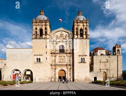 Mexikanischen Barock Stil Iglesia de Santo Domingo, Oaxaca, Mexiko Stockfoto