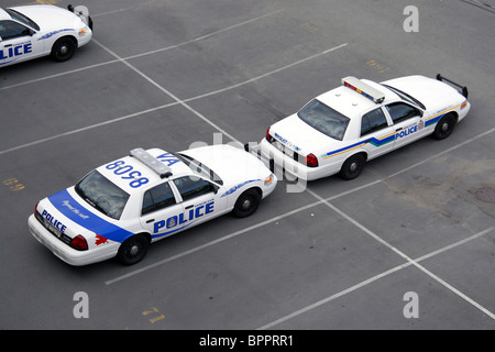 Vancouver Polizei-Abteilung-Fahrzeuge, Vancouver, Britisch-Kolumbien, Kanada Stockfoto