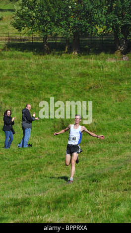 Rob Jebb beim 2010 erfahrenen Guides Rennen in Grasmere Sport Stockfoto