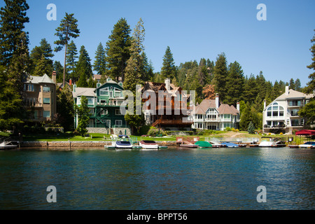 Lake Arrowhjead, San Bernardino Mountains, Kalifornien, Vereinigte Staaten von Amerika Stockfoto