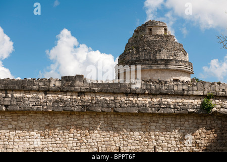 Sternwarte, El Caracol, Chichen Itza Ruinen, The Yucatan, Mexiko Stockfoto