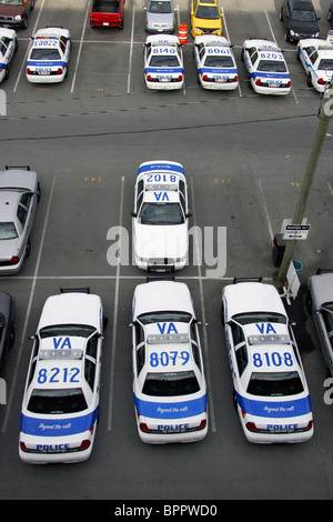 Vancouver Polizei-Abteilung-Fahrzeuge, Vancouver, Britisch-Kolumbien, Kanada Stockfoto