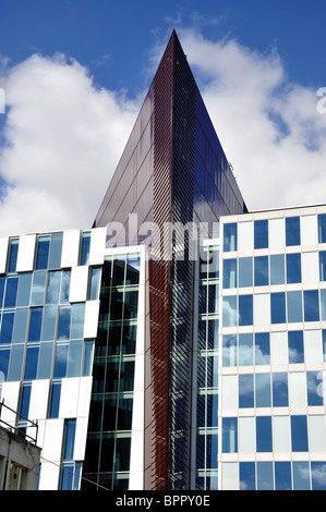 Fünf Merchant Square Building, Paddington Waterside, Paddington, City of Westminster, Greater London, England, Vereinigtes Königreich Stockfoto