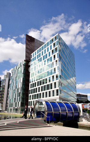 Fünf Merchant Square Building, Paddington Waterside, Paddington, City of Westminster, Greater London, England, Vereinigtes Königreich Stockfoto