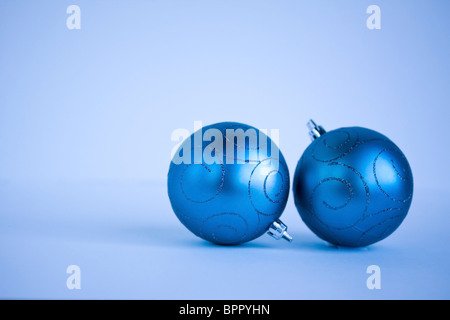 Blue Christmas Stockfoto