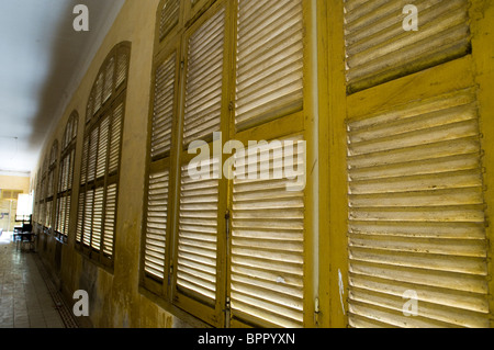 Französisch Aufbau als Gymnasium, Phnom Penh, Kambodscha Stockfoto