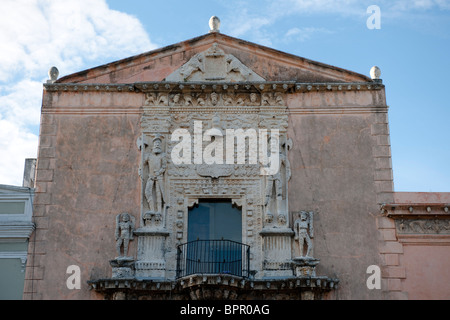 Casa de Montejo, Plaza Mayor, Merida, Yucatan, Mexiko Stockfoto