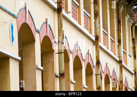 Französisch Aufbau als Gymnasium, Phnom Penh, Kambodscha Stockfoto