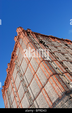 Einzelheiten über die Grade II Denkmalschutz der Tabak Lagerkomplexes am Stanley Dock durch Liverpool Docks Stockfoto