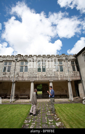 Godolphin House, eine magische Cornish Eigenschaft aus dem Jahre 1475 und seine schon früheren Gärten. Foto: Jeff Gilbert Stockfoto