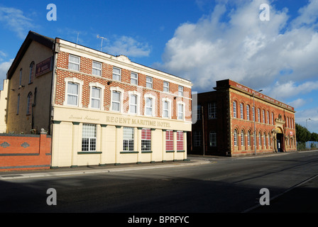 Regent Maritime Hotel Regent Straße (die Dock Road), Liverpool Docks. Stockfoto