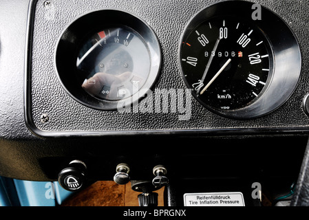 Meine blauen Volkswagen T2 van von 1979 Stockfoto