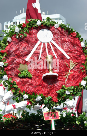 Ethnographische Feste des Heiligen Geist / Geist auf den Azoren Stockfoto