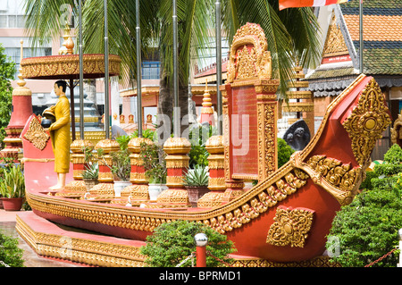 Wat Preah Prom Rath, Siem Reap, Kambodscha Stockfoto