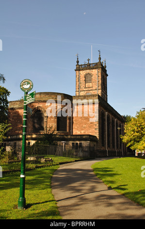 St. Modwen Kirche, Burton-On-Trent, Staffordshire, England, Vereinigtes Königreich Stockfoto