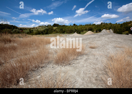 Natürliche Reserve Salse di Nirano Fiorano Modenese, Modena, Italien Stockfoto