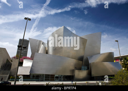 Walt Disney Concert Hall, 111 South Grand Avenue in Downtown Los Angeles, California, Vereinigte Staaten von Amerika Stockfoto