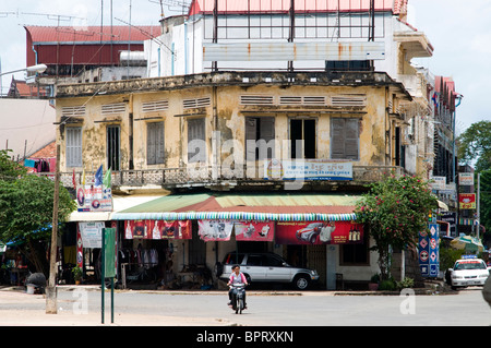 Straßenszene, Kompong Cham, Kambodscha Stockfoto