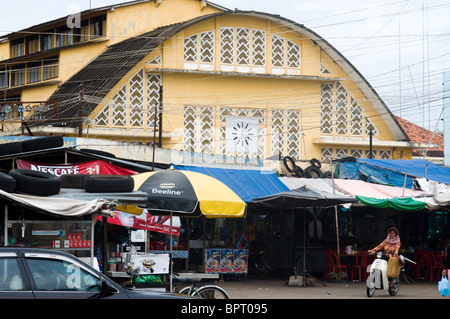 Markt, Kompong Cham, Kambodscha Stockfoto