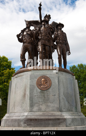 Weltkrieg-Denkmal auf dem State Capitol Campus Komplex, Olympia, Washington, Vereinigte Staaten von Amerika Stockfoto