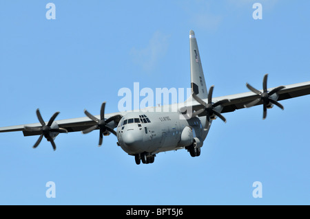 Militärtransporter Lockheed C-130 Hercules Stockfoto