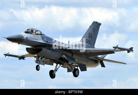 Lockheed F - 16C Falcon Jet Fighter, F16, f-16 Stockfoto